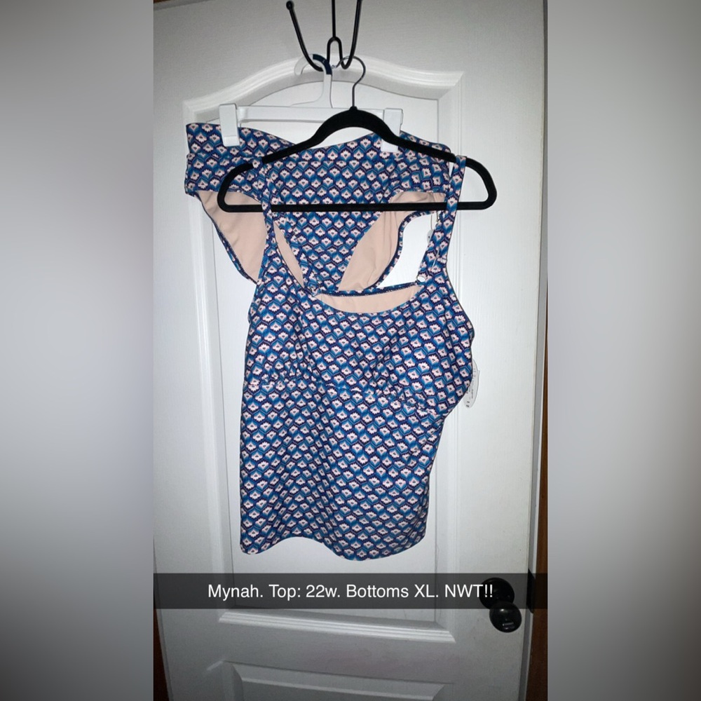 Matching Swim set with Geometric Design